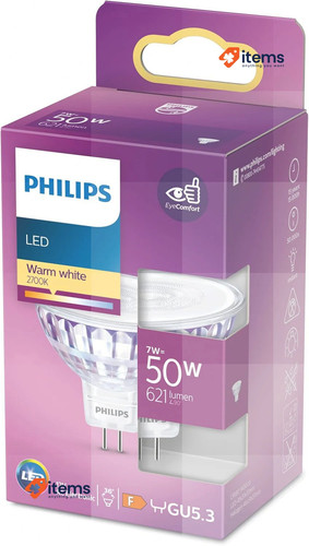 Faretto led philips - led, [gu5.3